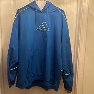 Adidas hoodie water repellent material